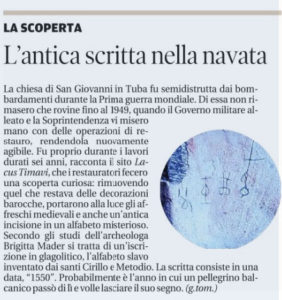 rassegna stampa 25 ago