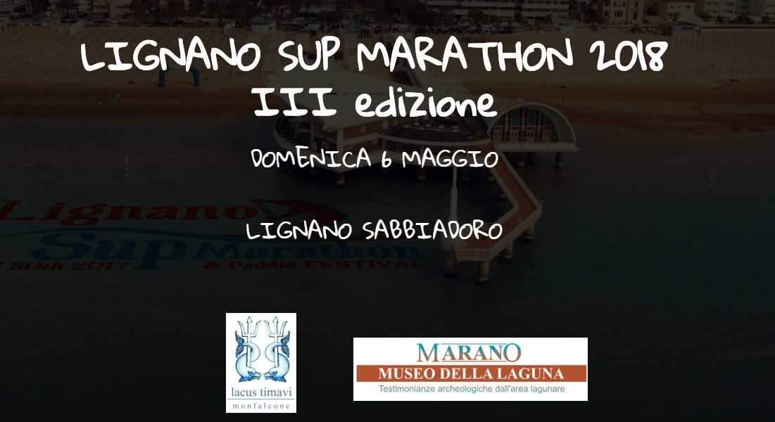 Lignano Sup Marathon | stand Lacus Timavi+Museo Archeologico della Laguna [domenica 6 maggio]