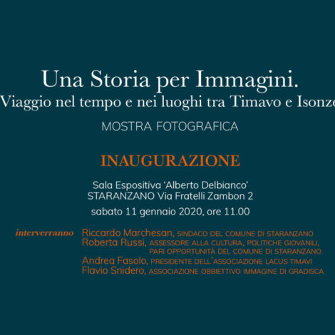 Una Storia per Immagini | inaugurazione mostra a Staranzano