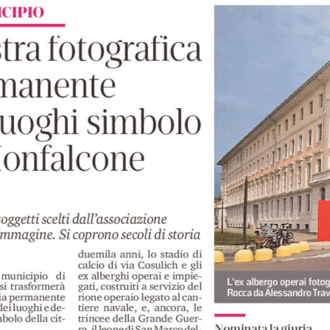 in municipio, una mostra fotografica permanente sui luoghi simbolo di Monfalcone